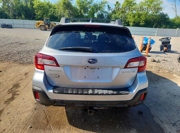4S4BSAFC8K3376193 2019 SUBARU OUTBACK Silver Vista trasera