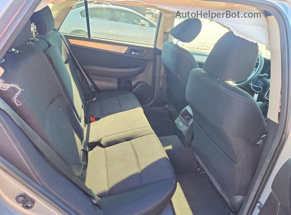 4S4BSAFC8K3376193 2019 SUBARU OUTBACK Silver Vista de los asientos traseros