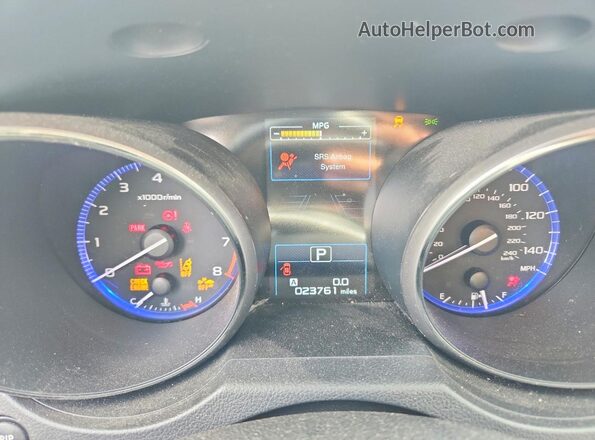 4S4BSAFC8K3376193 2019 SUBARU OUTBACK Silver Vista del cuadro de instrumentos