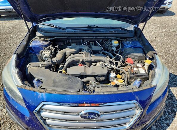 4S4BSAFC9G3290706 2016 SUBARU OUTBACK Blue Rear interior view