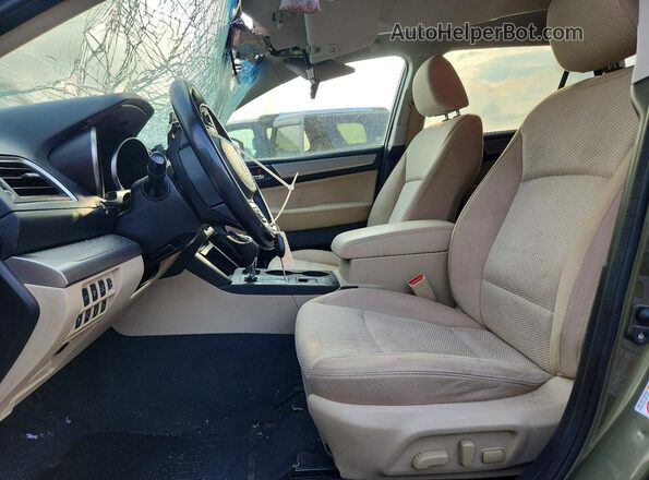 4S4BSAFC9H3382285 2017 SUBARU OUTBACK Green Front interior view