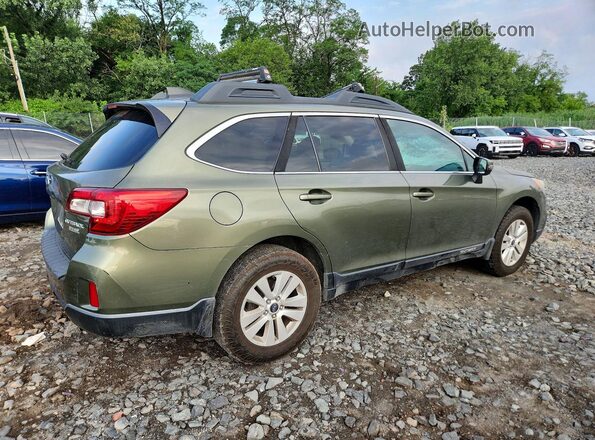 4S4BSAFC9H3382285 2017 SUBARU OUTBACK Green Rear right