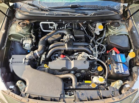 4S4BSAFC9H3382285 2017 SUBARU OUTBACK Green Engine compartment view