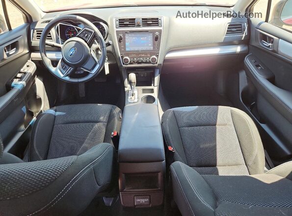 4S4BSAFC9J3284640 2018 SUBARU OUTBACK Burgundy Dashboard view
