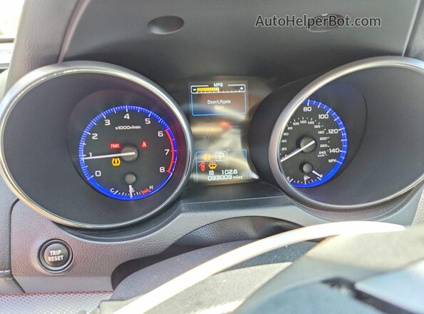 4S4BSAFC9J3284640 2018 SUBARU OUTBACK Burgundy Instrument cluster view