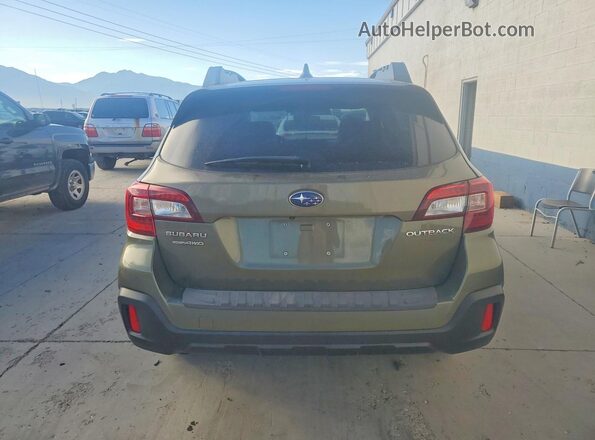 4S4BSAFC9J3355352 2018 SUBARU OUTBACK Green Widok z tyłu