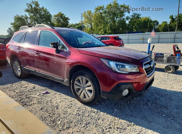 4S4BSAFC9K3313927 2019 SUBARU OUTBACK Red Առջևի աջ