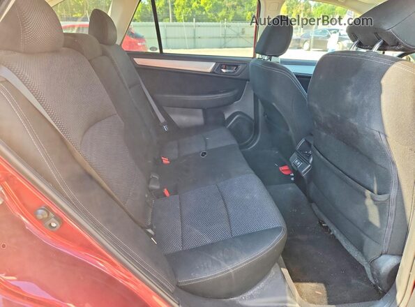 4S4BSAFC9K3313927 2019 SUBARU OUTBACK Red Սալոնի հետևի տեսք