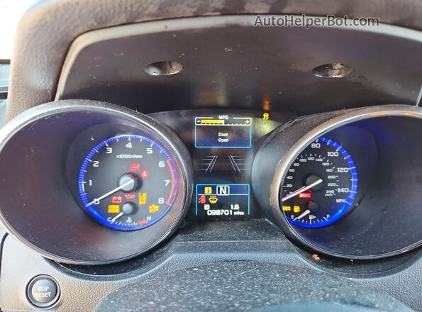 4S4BSAFC9K3313927 2019 SUBARU OUTBACK Red Սարքավորումների վահանակի տեսք