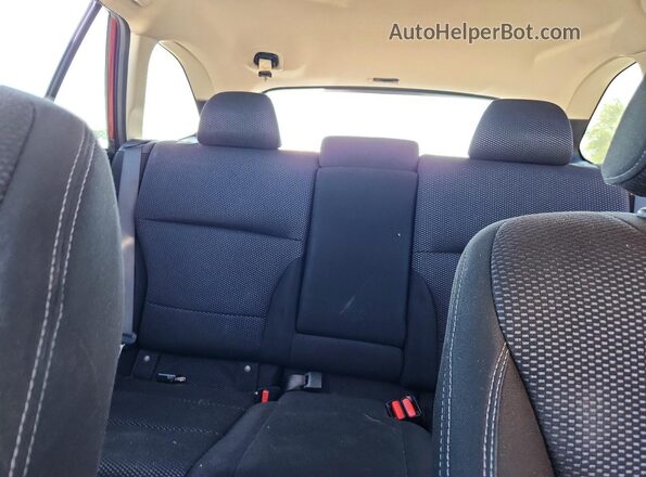 4S4BSAFC9K3313927 2019 SUBARU OUTBACK Red Հետևի նստատեղերի տեսք