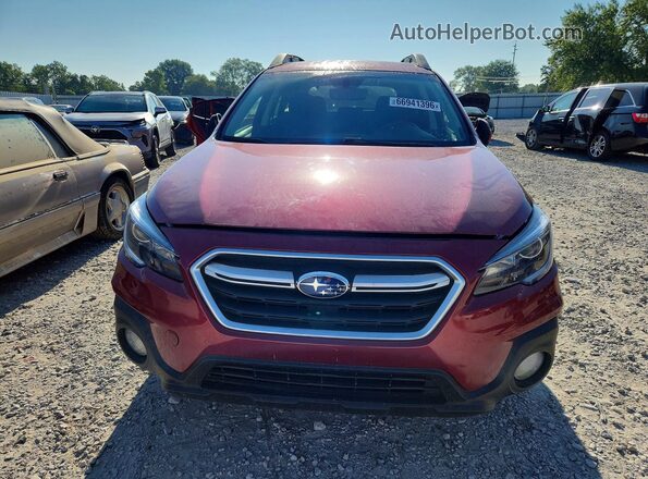 4S4BSAFC9K3313927 2019 SUBARU OUTBACK Red Դիմացի տեսք
