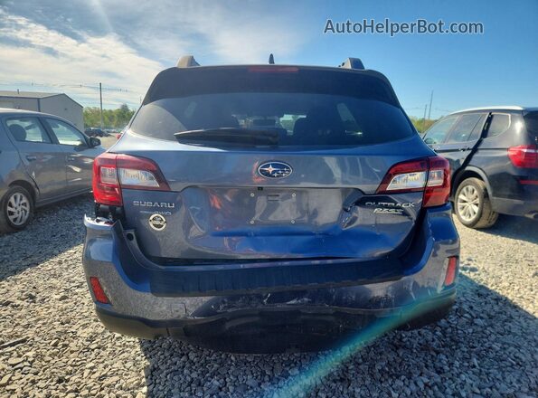 4S4BSAFCXH3429341 2017 SUBARU OUTBACK Blue Rear view