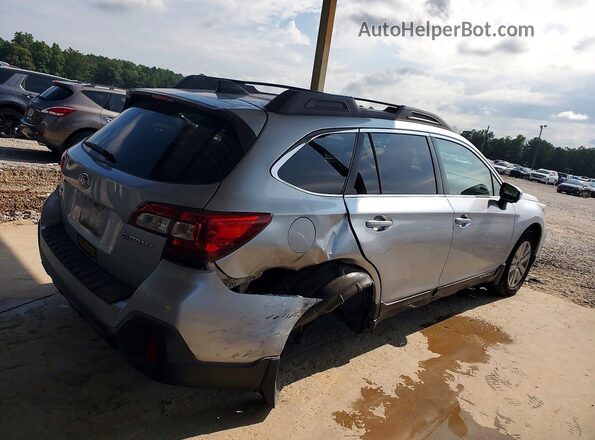 4S4BSAFCXJ3201104 2018 SUBARU OUTBACK Silver Задня права чверть