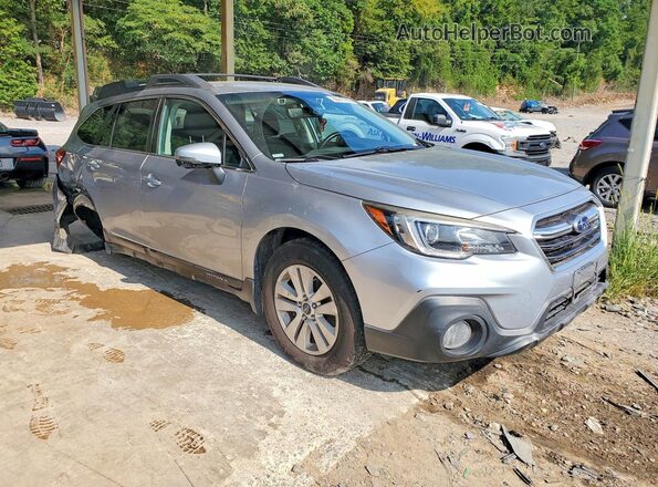 4S4BSAFCXJ3201104 2018 SUBARU OUTBACK Silver Передня права чверть