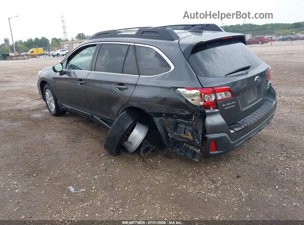 4S4BSAFCXK3343275 2019 SUBARU OUTBACK Синий Задняя левая четверть