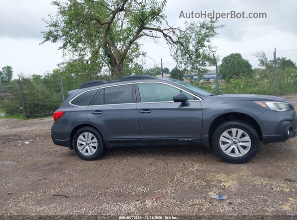 4S4BSAFCXK3343275 2019 SUBARU OUTBACK Синий Вид задней части салона