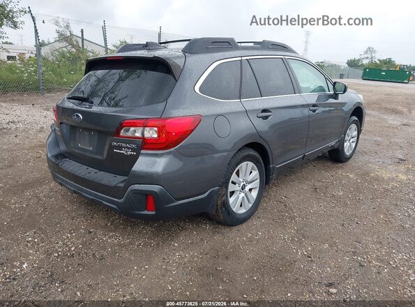 4S4BSAFCXK3343275 2019 SUBARU OUTBACK Синий Задняя правая четверть