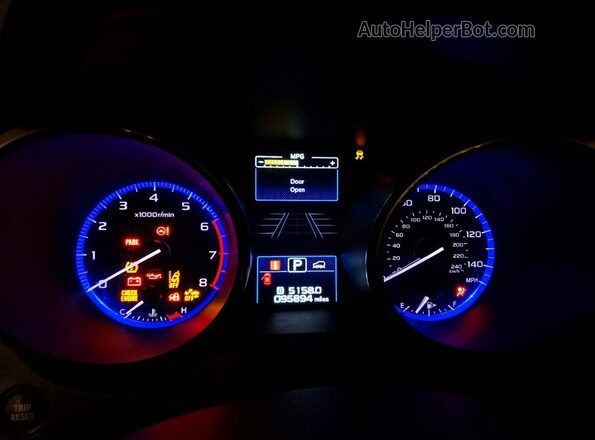 4S4BSAFCXK3377829 2019 SUBARU OUTBACK Gray Instrument cluster view