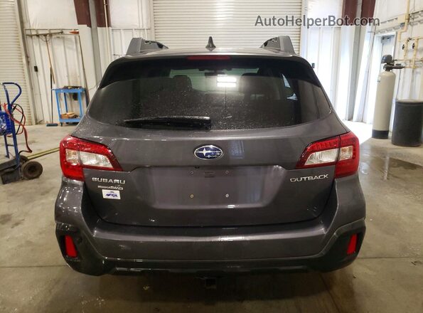4S4BSAFCXK3377829 2019 SUBARU OUTBACK Gray Rear view