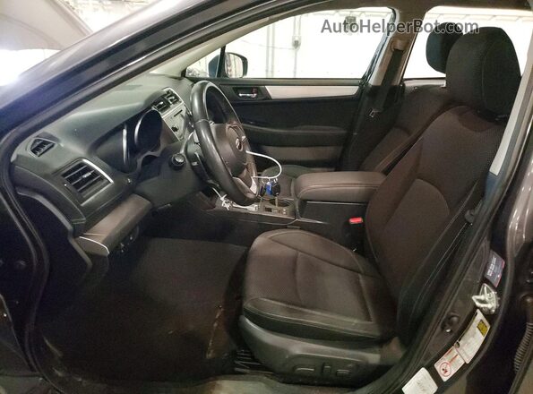 4S4BSAFCXK3377829 2019 SUBARU OUTBACK Gray Front interior view