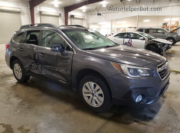 4S4BSAFCXK3377829 2019 SUBARU OUTBACK Gray Front right