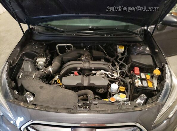 4S4BSAFCXK3377829 2019 SUBARU OUTBACK Gray Engine compartment view