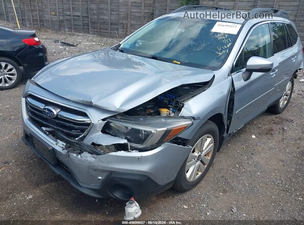 4S4BSAFCXK3383694 2019 SUBARU OUTBACK Silver Front view
