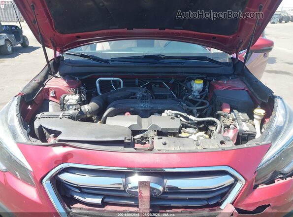 4S4BSAHC0J3234366 2018 SUBARU OUTBACK Red Vista trasera
