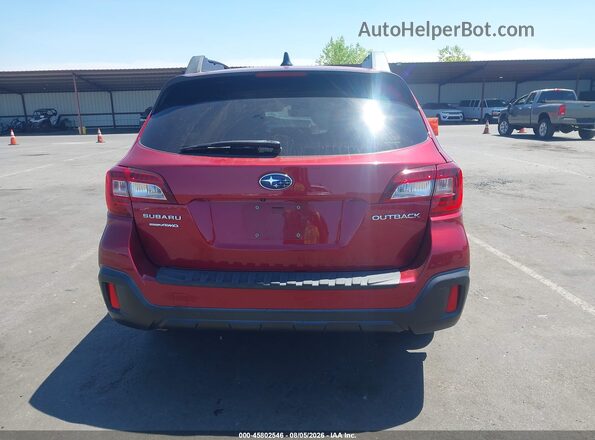 4S4BSAHC0J3234366 2018 SUBARU OUTBACK Red 