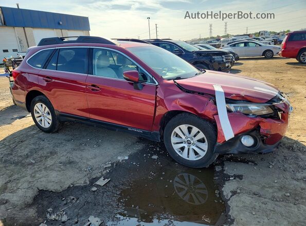 4S4BSAHC0K3244817 2019 SUBARU OUTBACK Red Front right