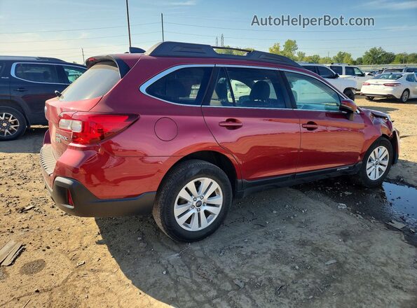 4S4BSAHC0K3244817 2019 SUBARU OUTBACK Red Rear right