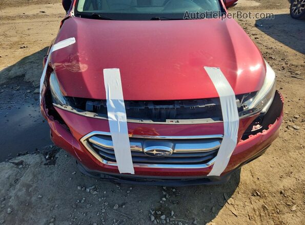 4S4BSAHC0K3244817 2019 SUBARU OUTBACK Red Rear interior view