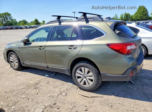4S4BSAHC0K3267675 2019 SUBARU OUTBACK Зеленый Задняя левая четверть