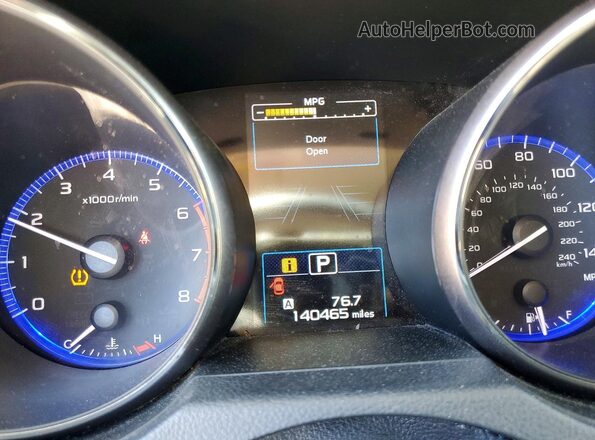 4S4BSAHC0K3267675 2019 SUBARU OUTBACK Зеленый Вид щитка приборов