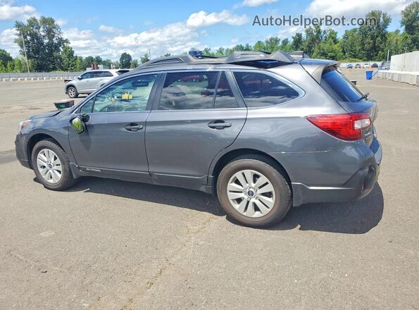 4S4BSAHC1J3332306 2018 SUBARU OUTBACK Gray Հետևի ձախ