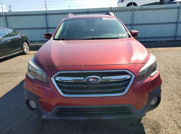 4S4BSAHC1K3207405 2019 SUBARU OUTBACK Red Հետևի նստատեղերի տեսք
