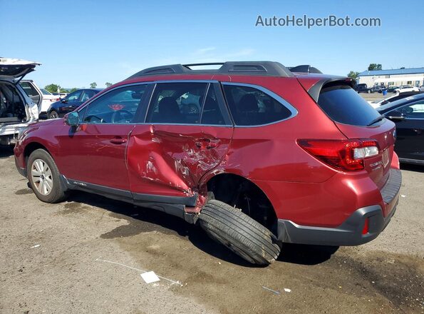 4S4BSAHC1K3207405 2019 SUBARU OUTBACK Red Հետևի աջ