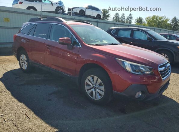 4S4BSAHC1K3207405 2019 SUBARU OUTBACK Red Սալոնի դիմացի տեսք