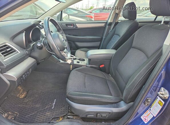 4S4BSAHC1K3255048 2019 SUBARU OUTBACK Blue Widok wnętrza z przodu