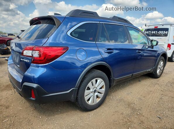 4S4BSAHC1K3255048 2019 SUBARU OUTBACK Blue Tył prawy