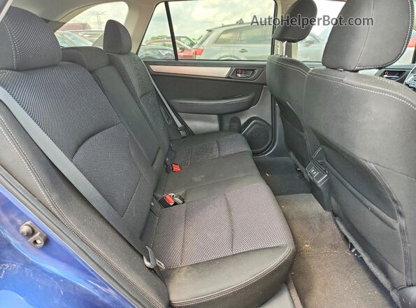 4S4BSAHC1K3255048 2019 SUBARU OUTBACK Blue Widok tylnych siedzeń