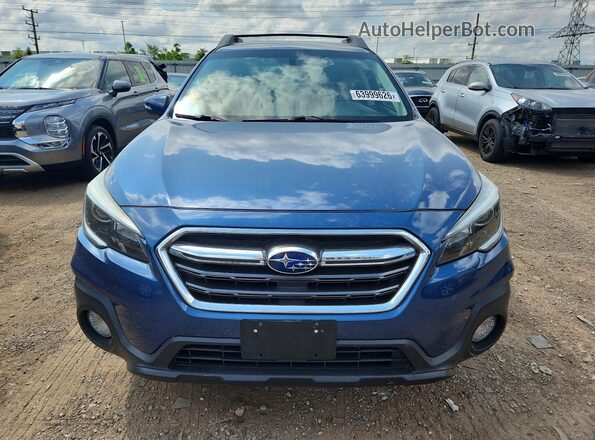 4S4BSAHC1K3255048 2019 SUBARU OUTBACK Blue Widok z przodu