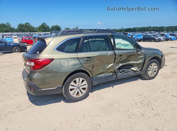 4S4BSAHC1K3332436 2019 SUBARU OUTBACK Green Задня права чверть