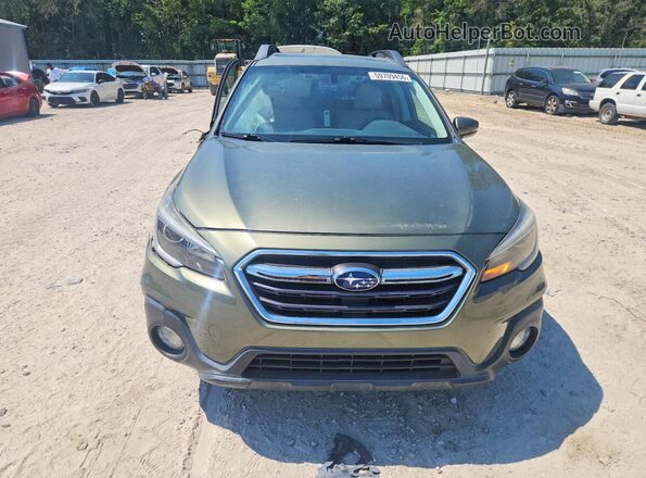 4S4BSAHC1K3332436 2019 SUBARU OUTBACK Green Вид спереду