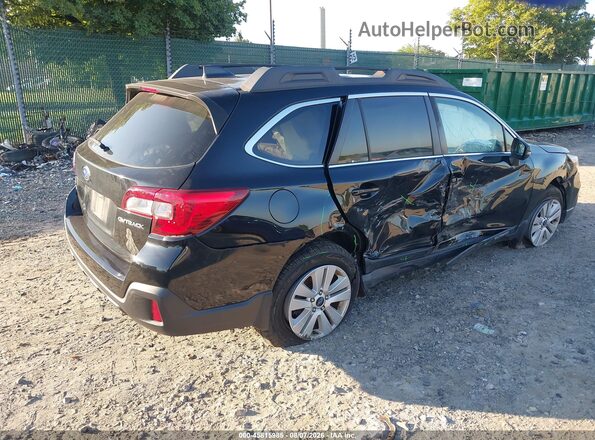 4S4BSAHC1K3338477 2019 SUBARU OUTBACK Black უკანა მარჯვენა