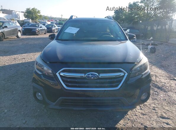 4S4BSAHC1K3338477 2019 SUBARU OUTBACK Black ხელსაწყოთა პანელის ხედი