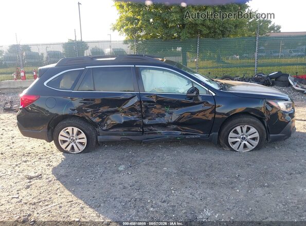 4S4BSAHC1K3338477 2019 SUBARU OUTBACK Black უკანა სალონის ხედი