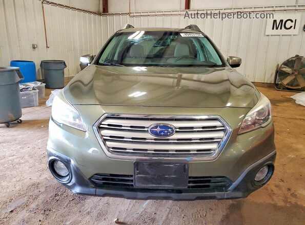 4S4BSAHC3H3206331 2017 SUBARU OUTBACK Зеленый Вид спереди