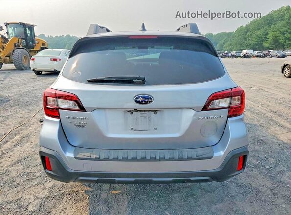 4S4BSAHC3K3395473 2019 SUBARU OUTBACK Серебряный Вид сзади