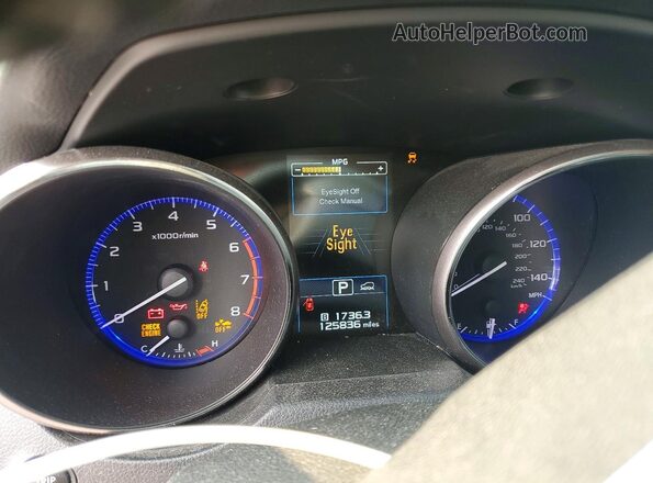 4S4BSAHC3K3395473 2019 SUBARU OUTBACK Серебряный Вид щитка приборов